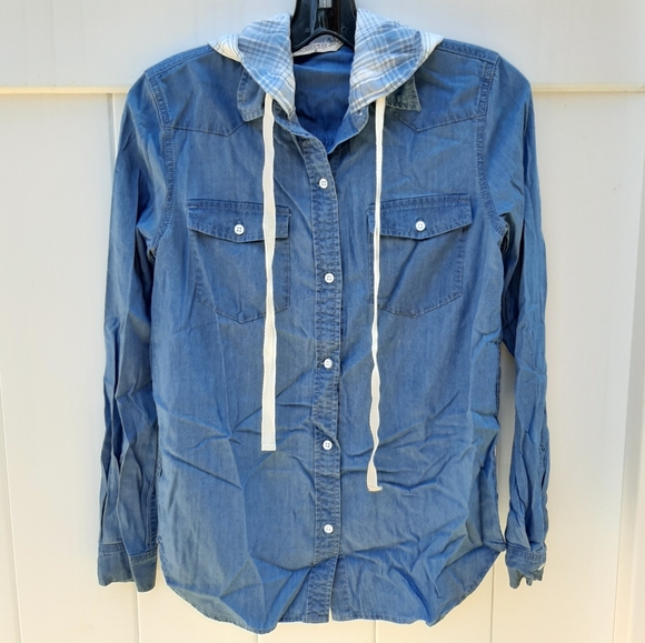 Highway Jeans Denim Top W Hoodie 